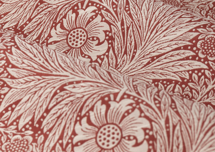 Marigold Pencil Pleat, Russet - Ready Made Curtains - Image 4